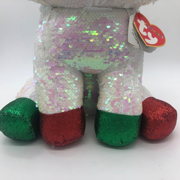 JUMBO Ty Flippables Limited Collection – “Stardust” Unicorn Plush (18”) MINT - Picture 4 of 14